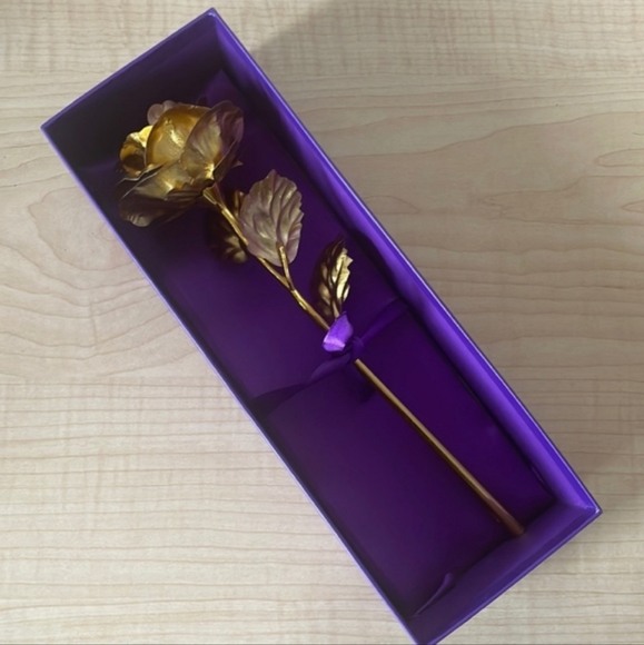 Other - 4/$60 24K Golden Rose - NIB